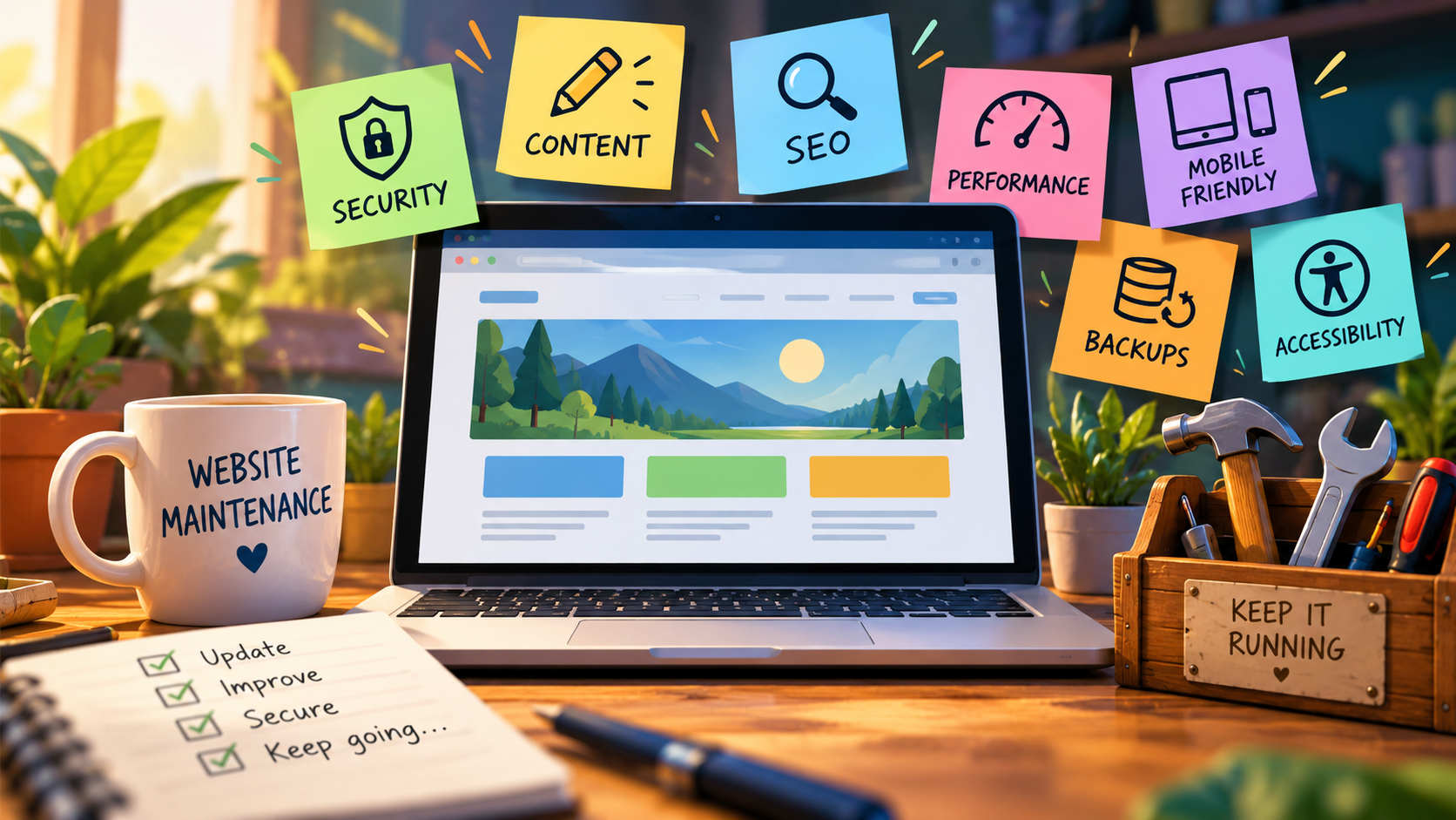 Website Maintenance: Why Launching Your Website Is Only the Beginning